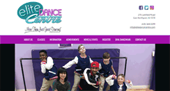 Desktop Screenshot of elitedancecentre.com
